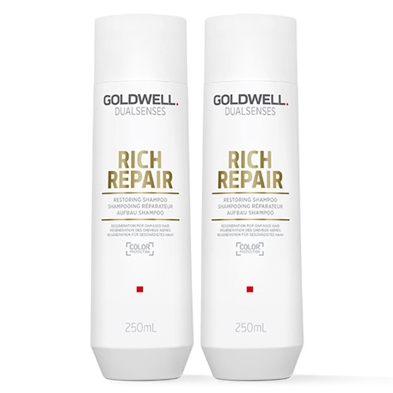 Goldwell Dual Senses Rich Repair Restoring Shampoo 250ml Double