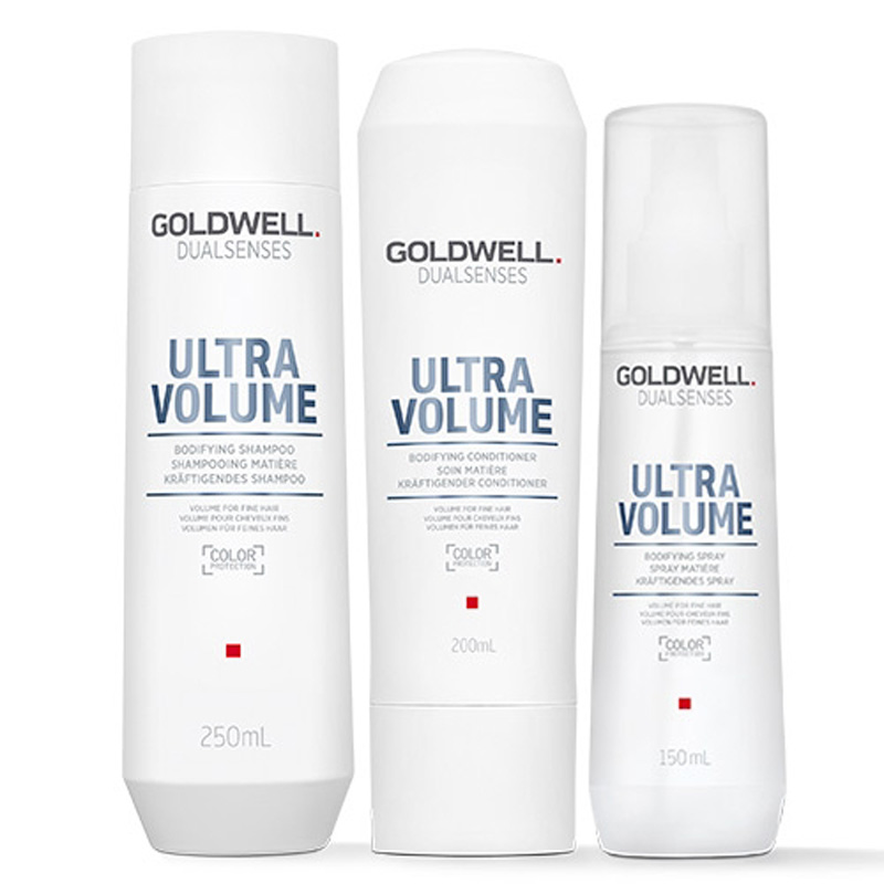 Goldwell Dual Senses Ultra Volume Bodifying Shampoo 250ml, Conditioner