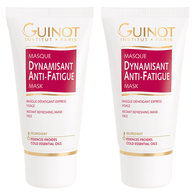 Guinot Masque Dynamisant Anti-Fatigue 2X50ml Double