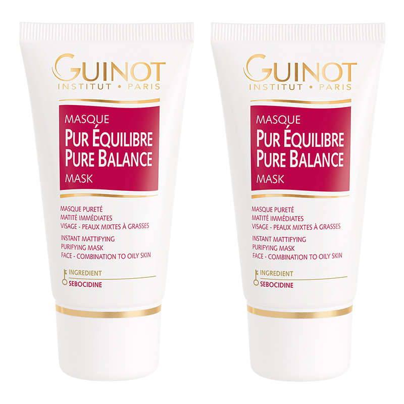 Guinot Masque Soin Pur Equilibre 2X50ml Double