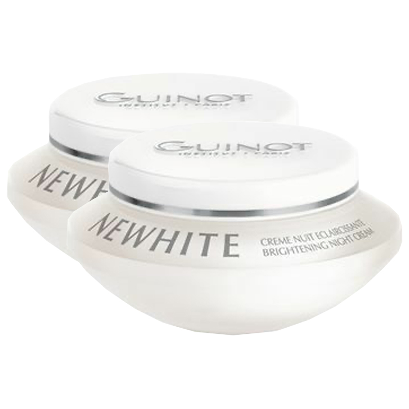 Guinot Newhite Brightening Night Cream 2x50ml Double