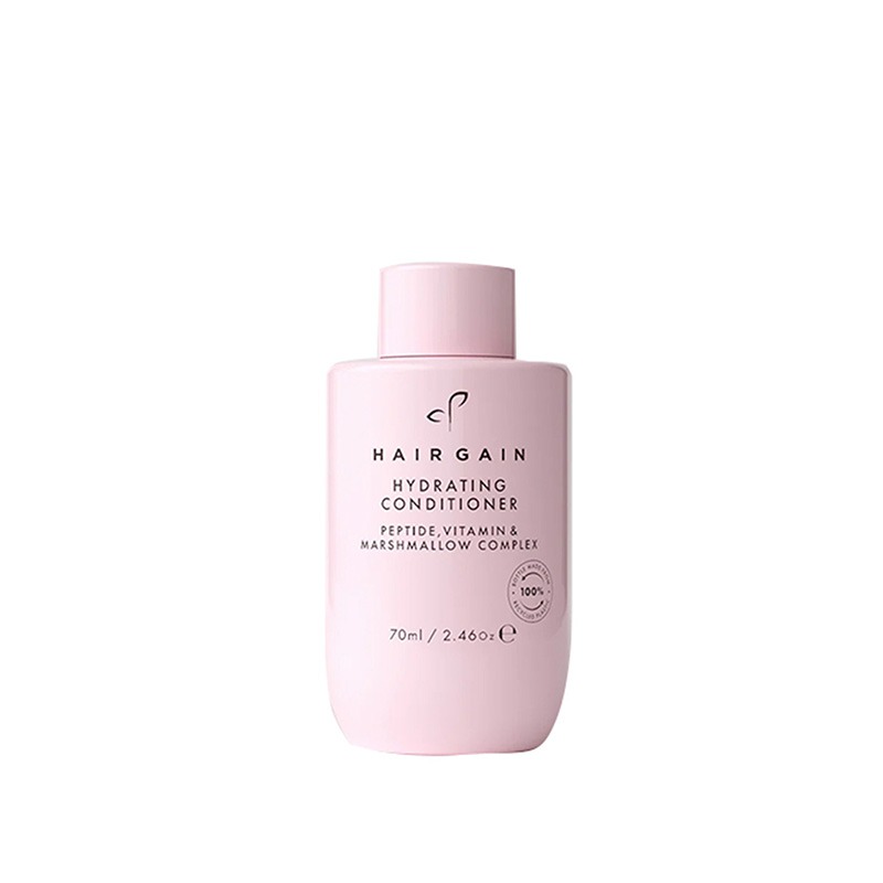 Hair Gain Hydrating Conditioner Travel Size 70ml Peptide Vitamin Strengthening Conditioner
