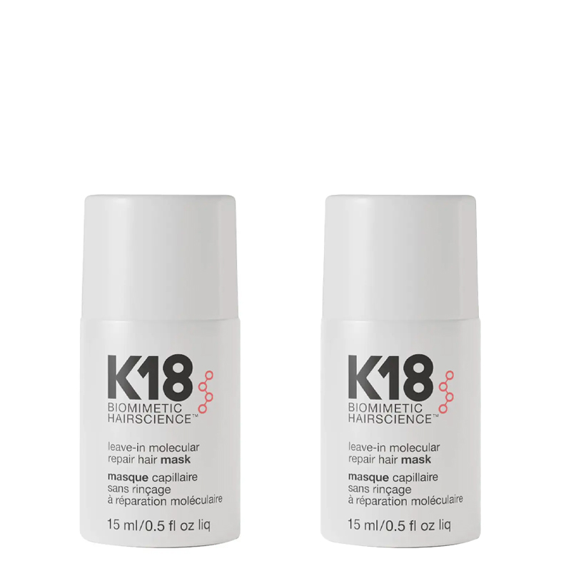 K18 Leave-In Molecular Repair Hair Mask 15ml Double