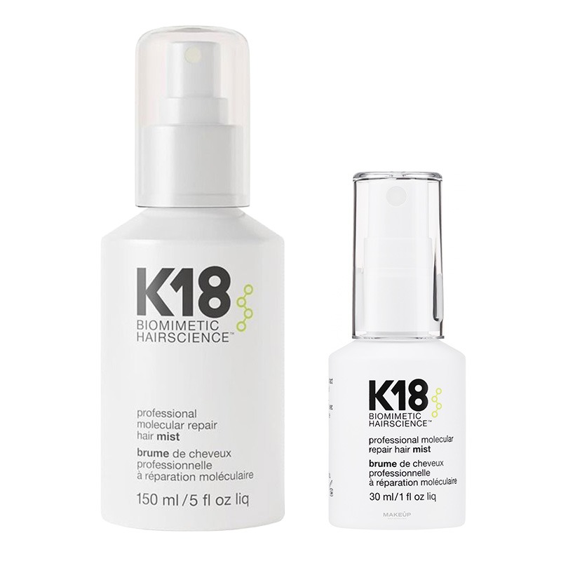 K18 Hair Mist Molecular Repair & Hair Mist (150ml & 30ml)