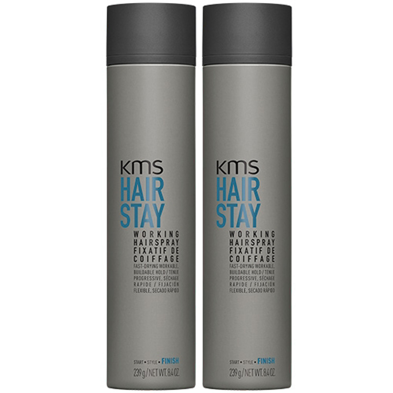 Photos - Hair Styling Product KMS HairStay Working Hairspray 239g Double 