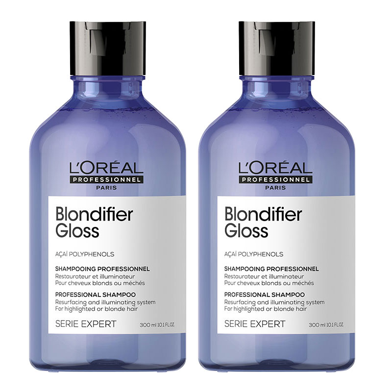 L'Oréal Professionnel Serie Expert Blondifier Shampoo Gloss 300ml and Conditioner 200ml Duo