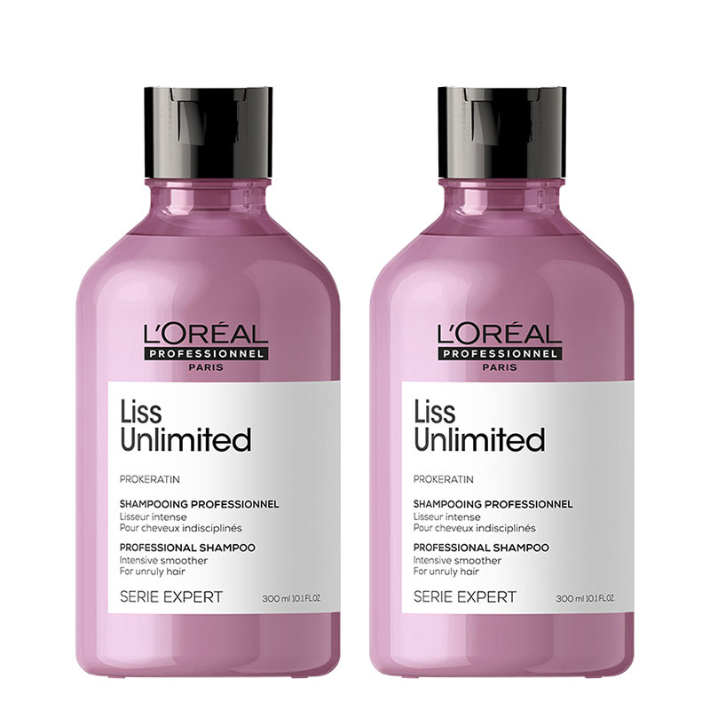 L'Oréal Professionnel Serie Expert Liss Unlimited Shampoo 300ml Doubl