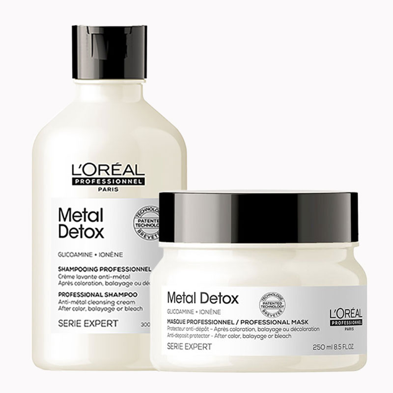 L'Oréal Professionnel Serie Expert Metal Detox Shampoo 300ml and Mask