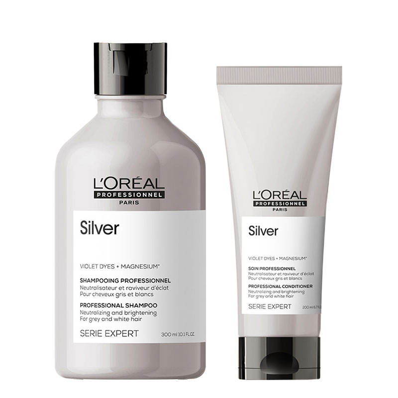 L'Oréal Professionnel Serie Expert Silver Shampoo 300ml and Condition