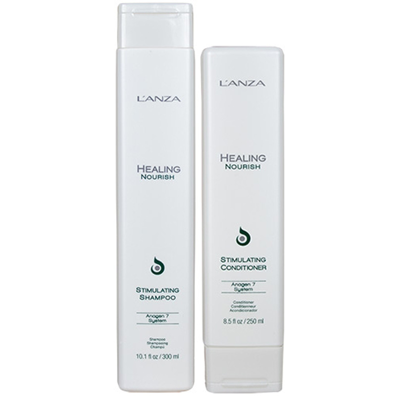 L'ANZA Healing Nourish Shampoo 300ml & Healing Nourish Conditioner 250
