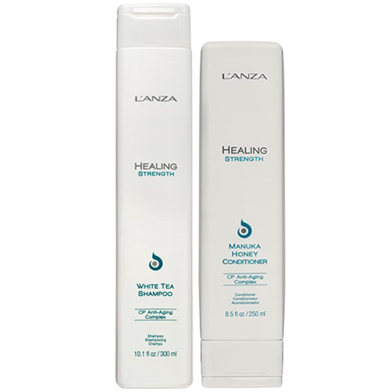 L'ANZA Healing Strength Shampoo & Healing Strength Conditioner 250ml D
