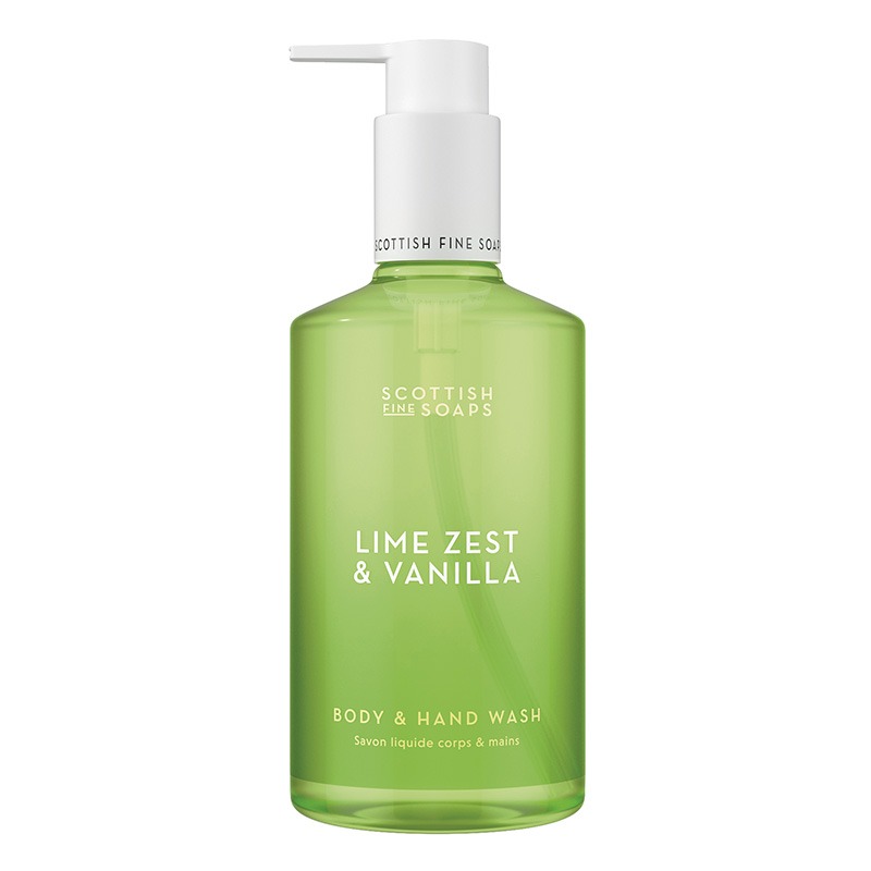 Lime Zest & Vanilla Body & Hand Wash 300ml
