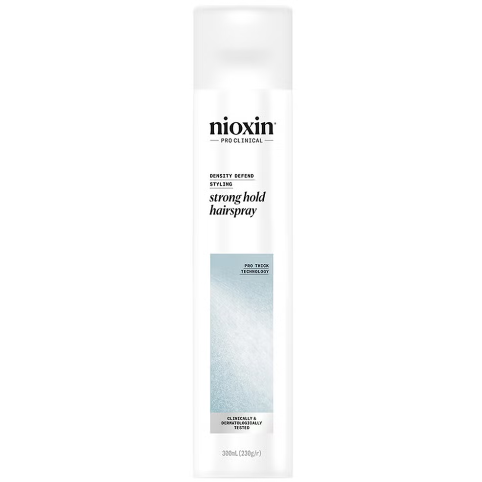 Nioxin Density Defend Strong Hold Volume Hairspray For Medium To Coars