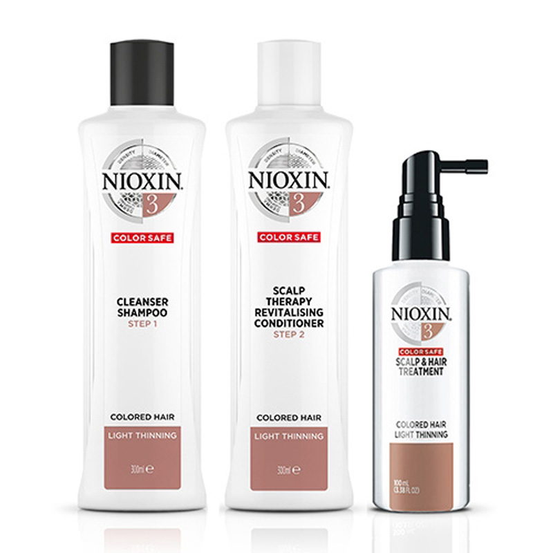 Nioxin System 3 Shampoo 300ml, Therapy Revitalizing Conditioner 300ml