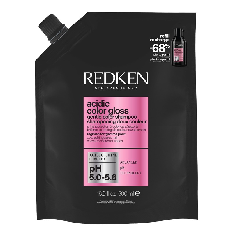 Redken Acidic Color Gloss Shampoo Refill Pouch 500Ml
