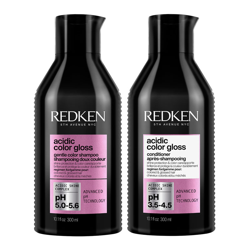 Redken Acidic Color Gloss Sulphate-Free Shampoo 300ml and Acidic Color