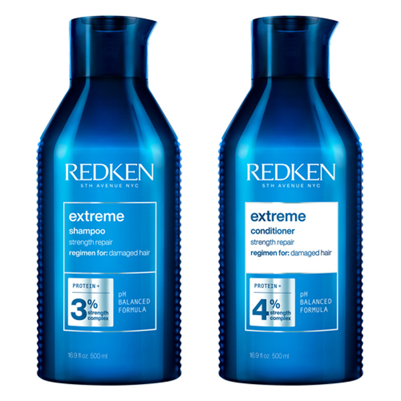 Redken Extreme Shampoo 500Ml & Extreme Conditioner 500Ml Duo
