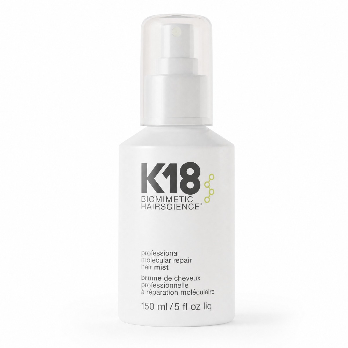 K18 Unisex Clear Molecular Repair Mist 150Ml In - Image 5