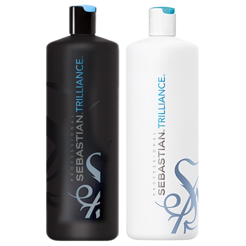 Sebastian Professional Trilliance Shampoo 1000ml and Conditioner 1000m