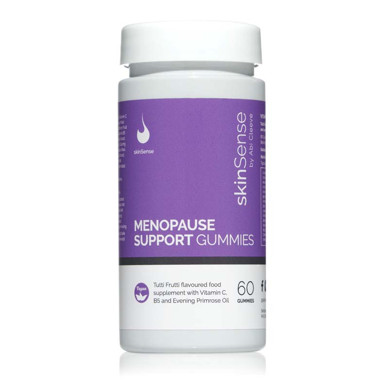 Skinsense Women's Black/Red Menopause Support Gummies 60 Pcs