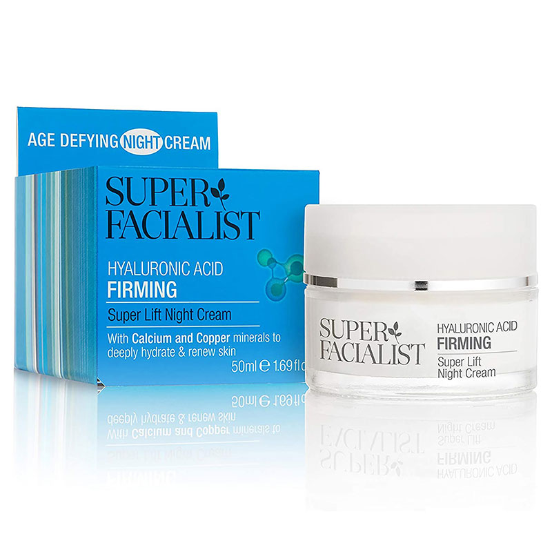 Super Facialist Cream Hyaluronic Acid Firming Super Lift Night 50Ml
