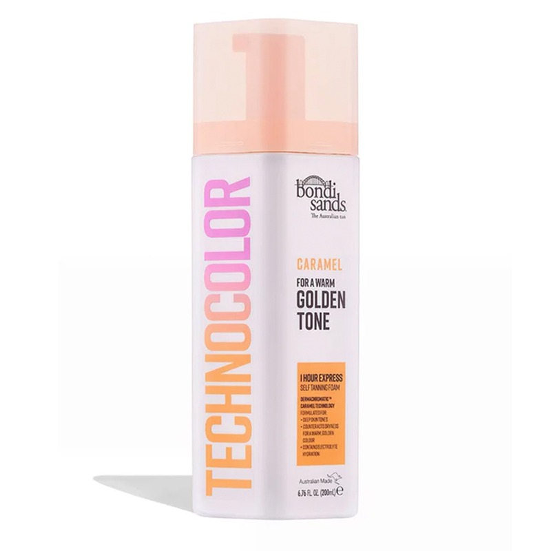 Bondi Sands Techno 1 Hour Express Self Tanning Foam Caramel 200ml