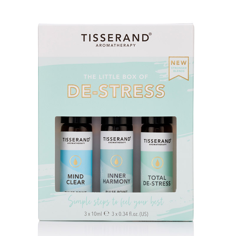 Tisserand Lavender/Orange Aromatherapy The Little Box Of De-Stress