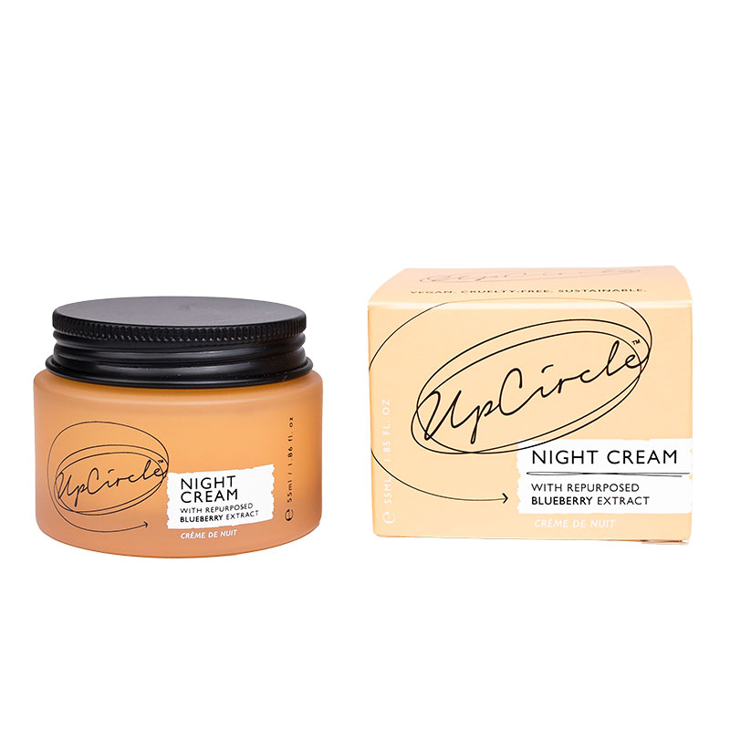 Upcircle Cream Night With Hyaluronic Acid And Niacinamide 55Ml