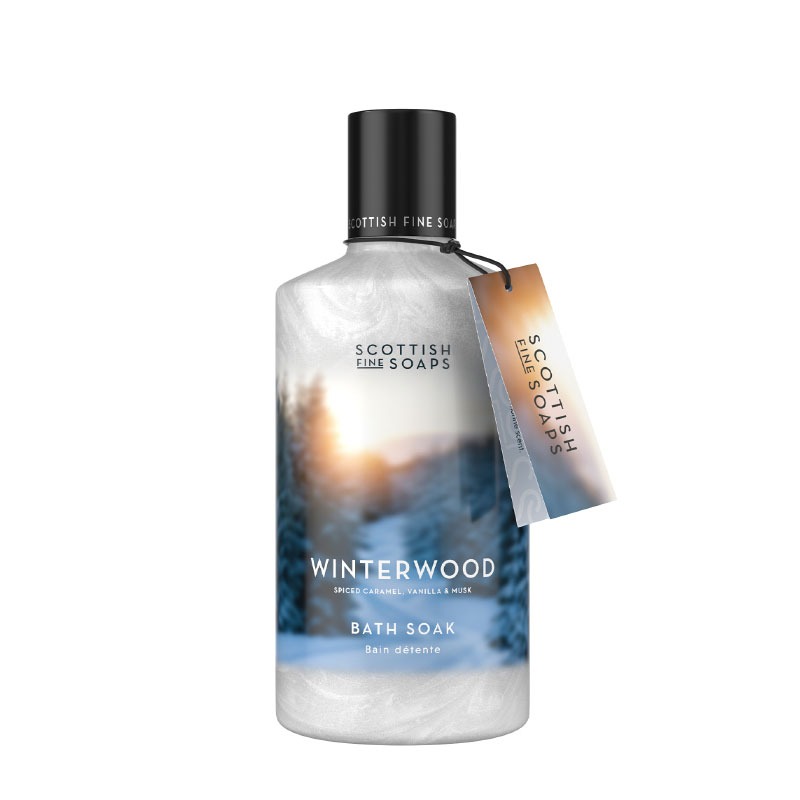 Scottish Fine Soaps Light/Golden Winterwood Bath Soak 300Ml