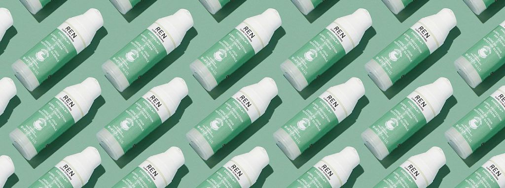 sustainable beauty brand Ren infinity recycling products