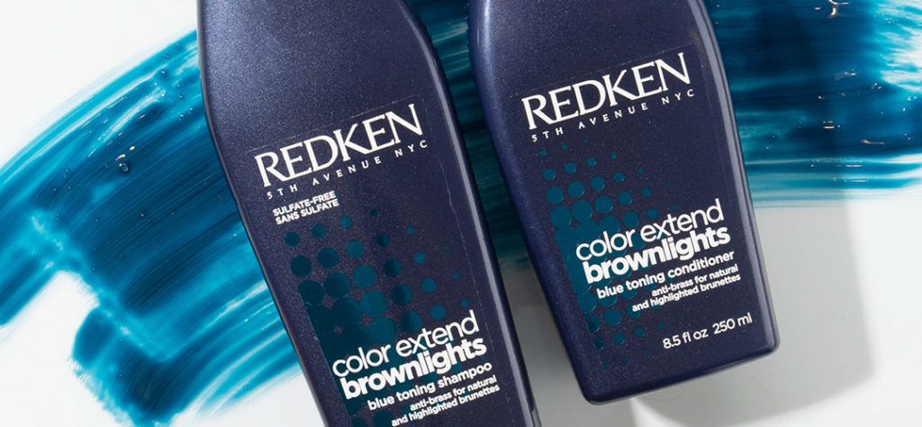 best toning shampoo for brunettes from redken